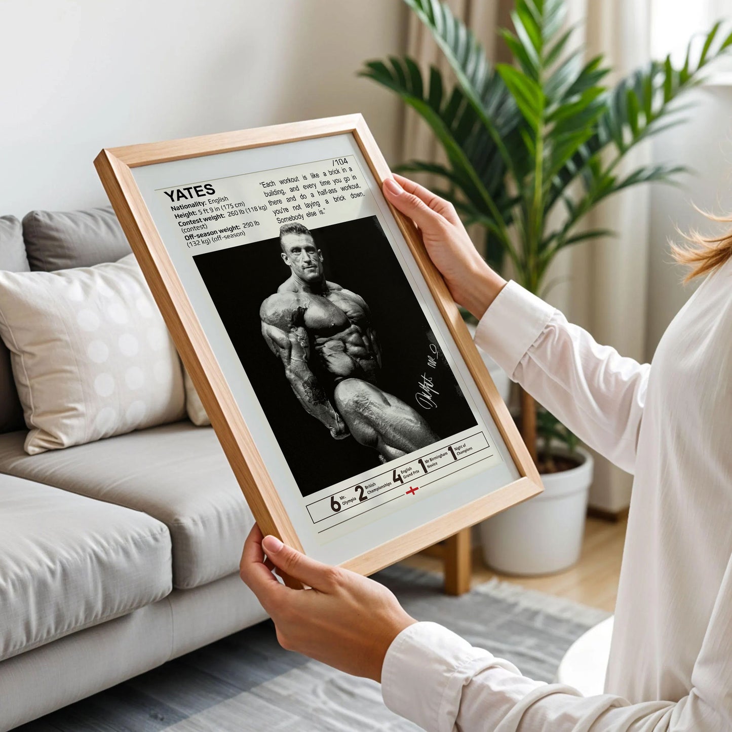 Dorian Yates Poster