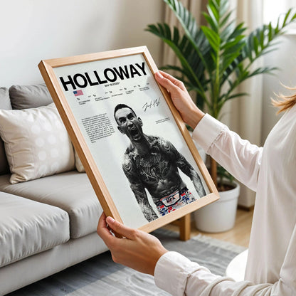 Max Holloway Poster
