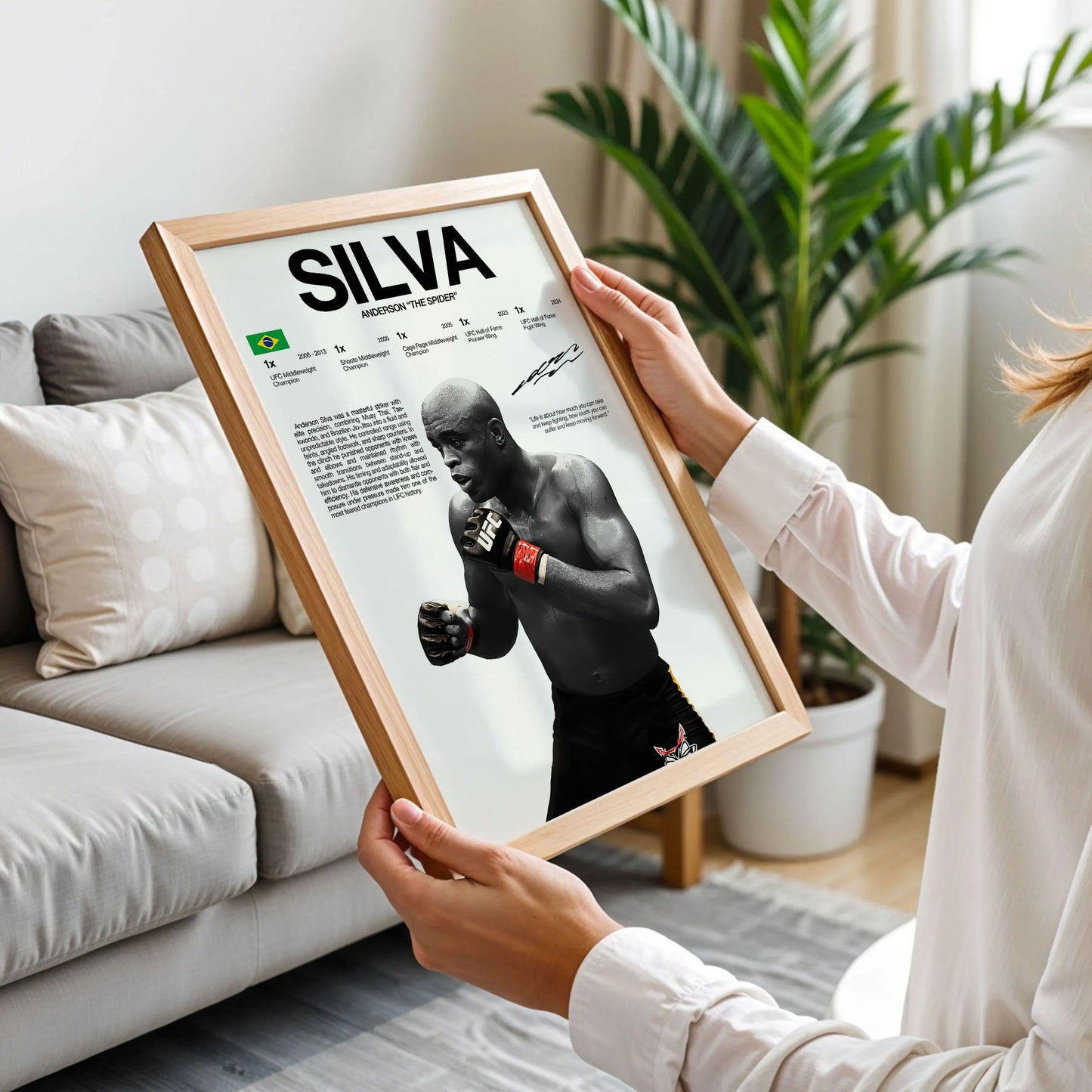 Anderson Silva Poster