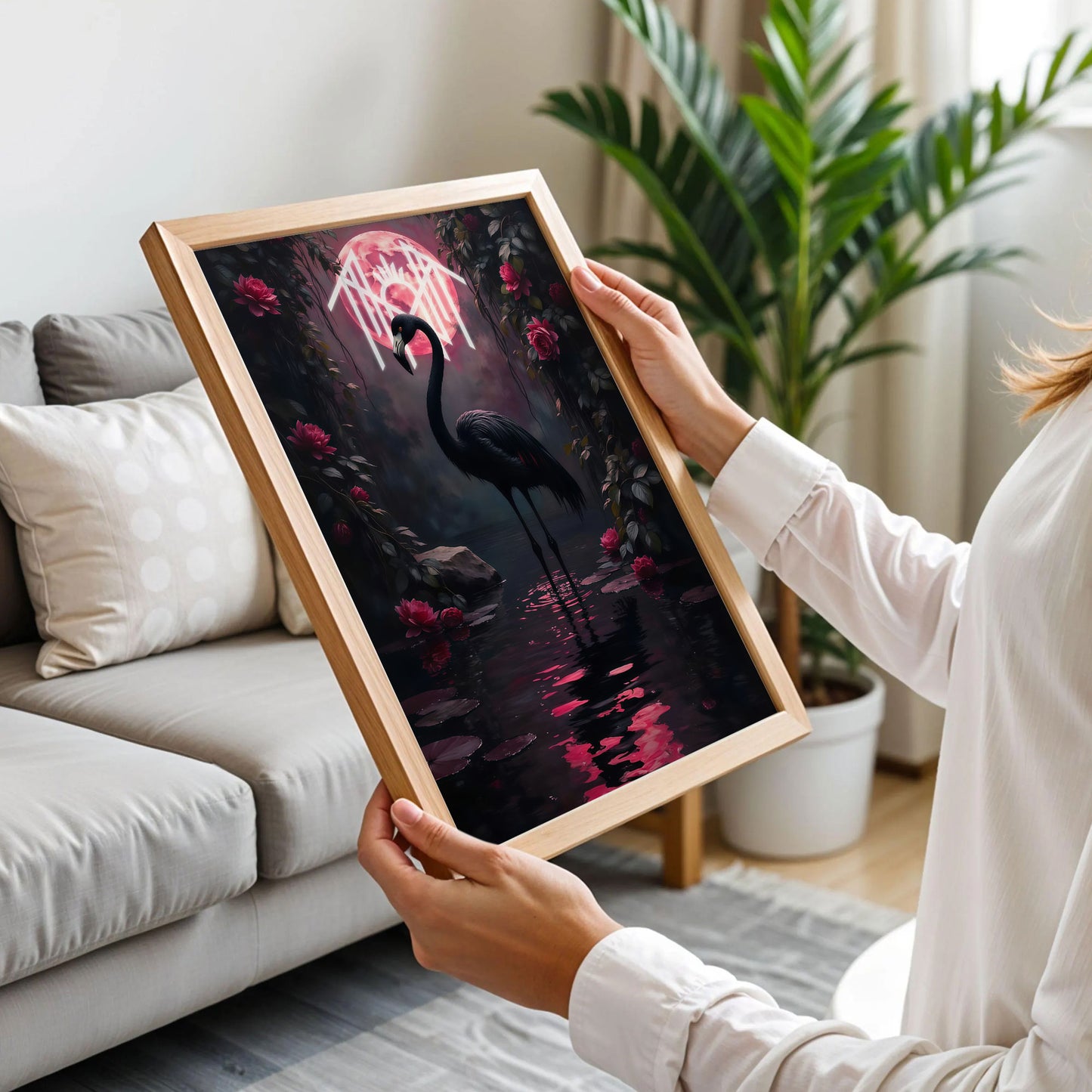 Sleep Token Flamingo Inspired Art
