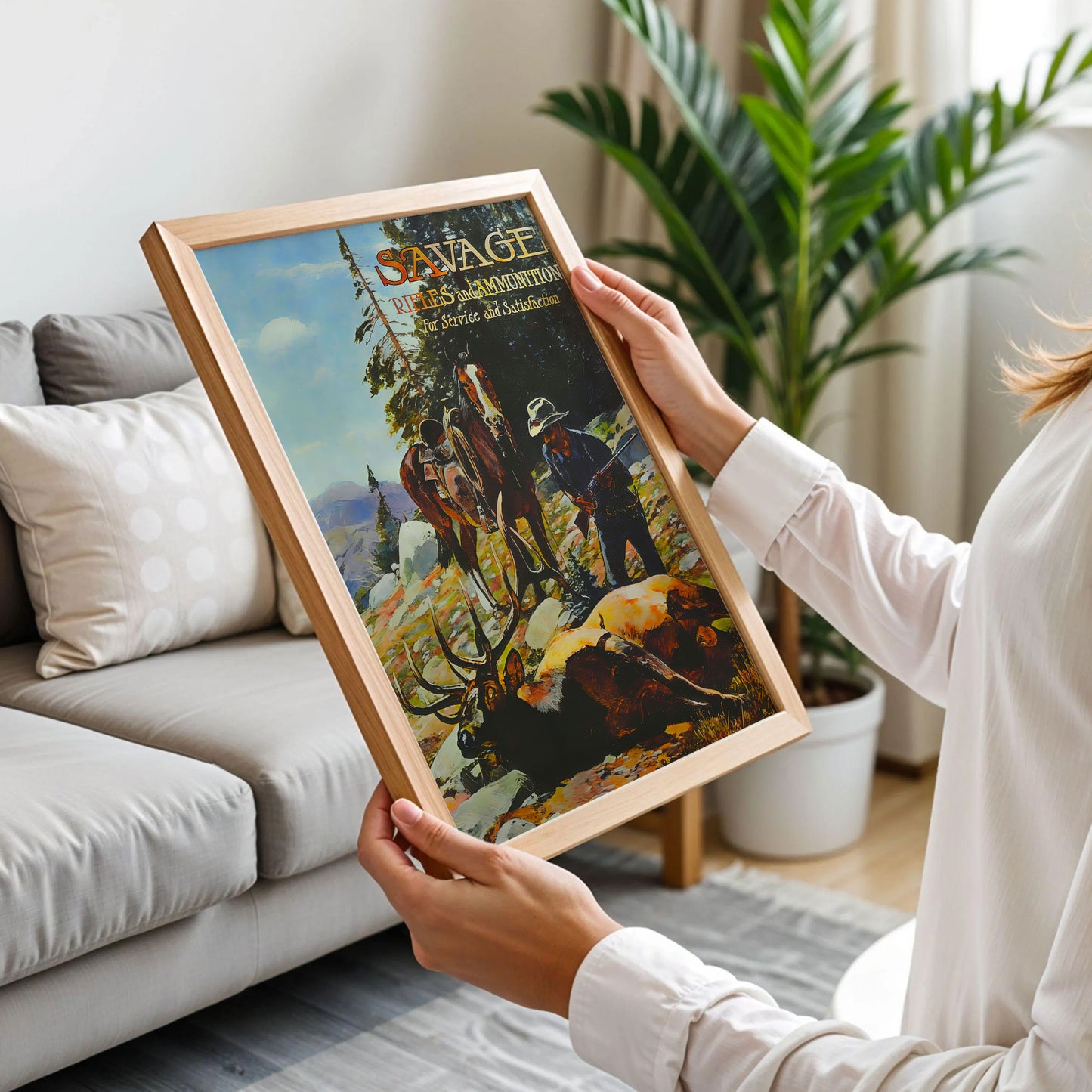 Hunting Wall Art Travel Poster