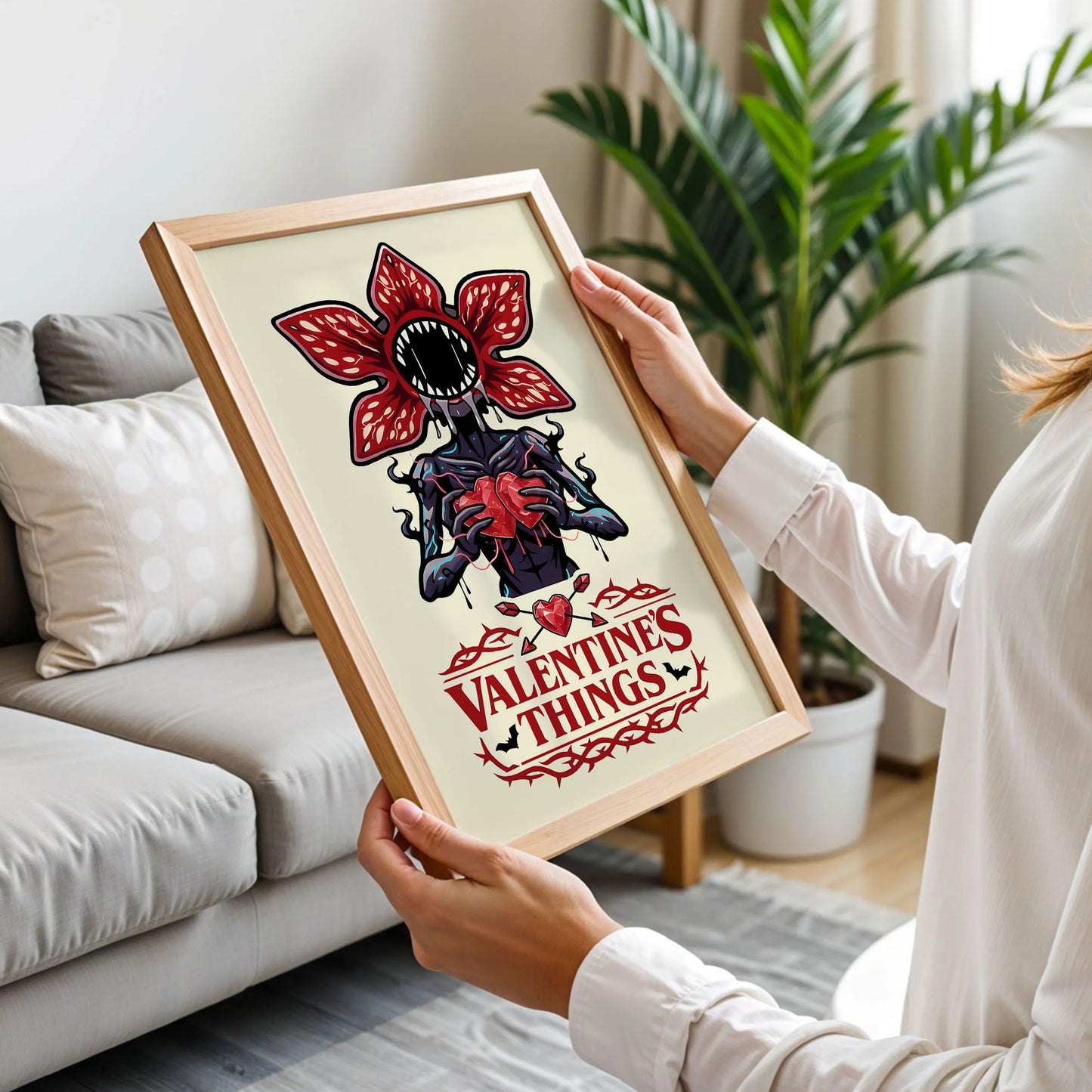 Stranger Things Valentine Art