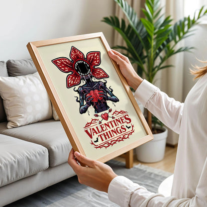 Stranger Things Valentine Art