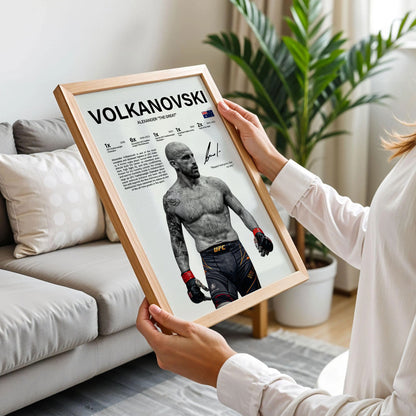 Alexander Volkanovski Poster