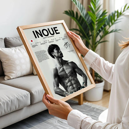 Naoya Inoue Boxing Poster