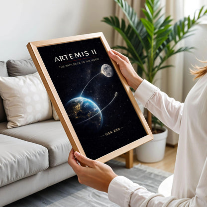 Artemis 2 Mission Poster