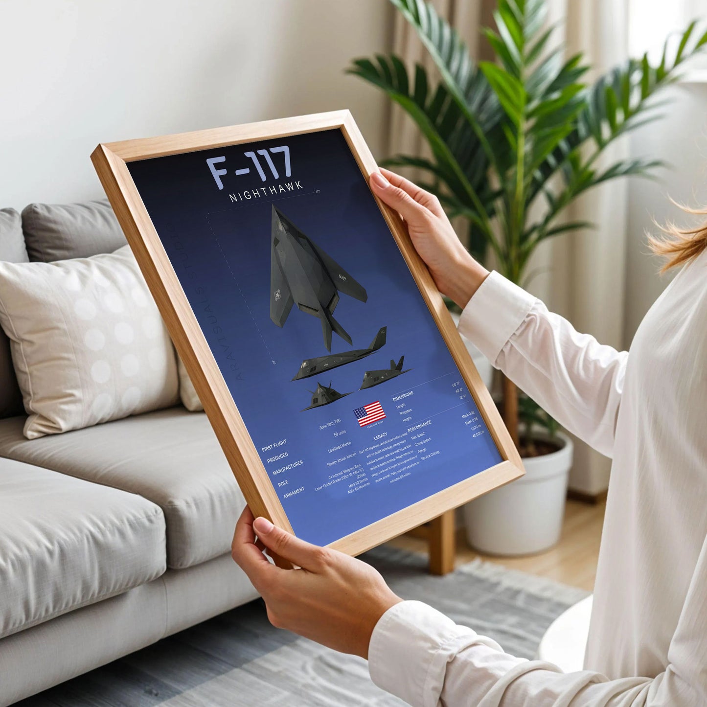 F-117 Nighthawk Art Print