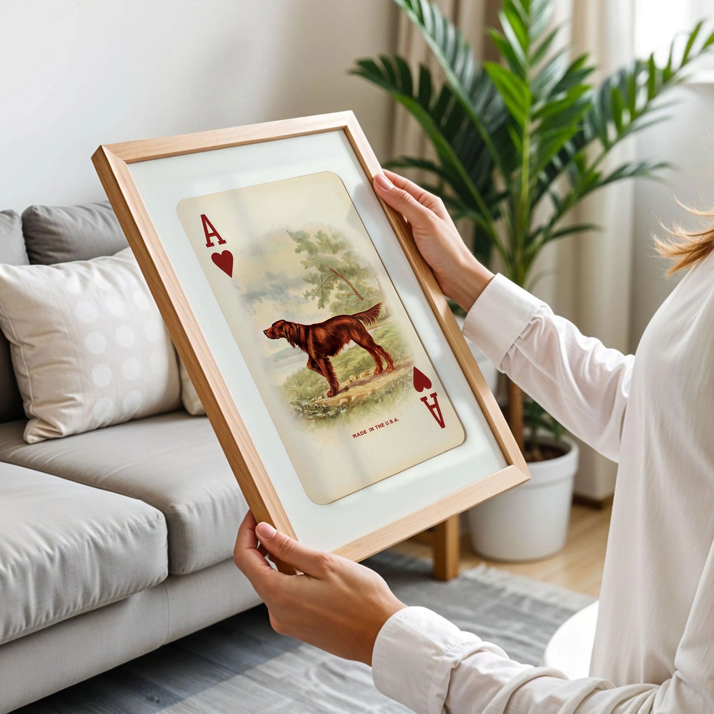 Dog Card Poster