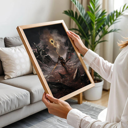 Soul of Cinder dark Souls 3 Poster