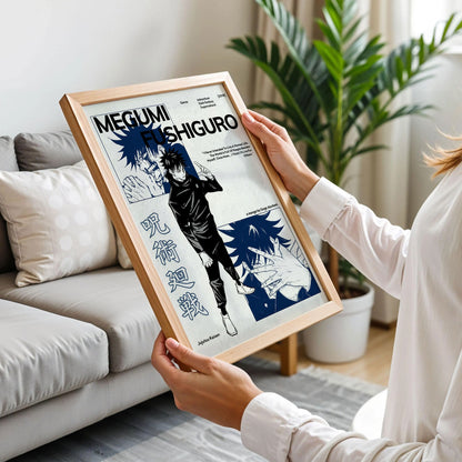 Megumi Fushiguro from Jujutsu Kaisen Poster