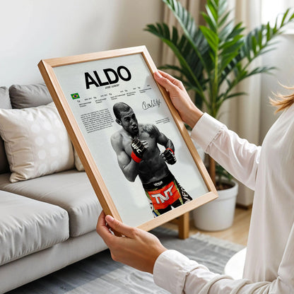 Aldo UFC Champion Poster