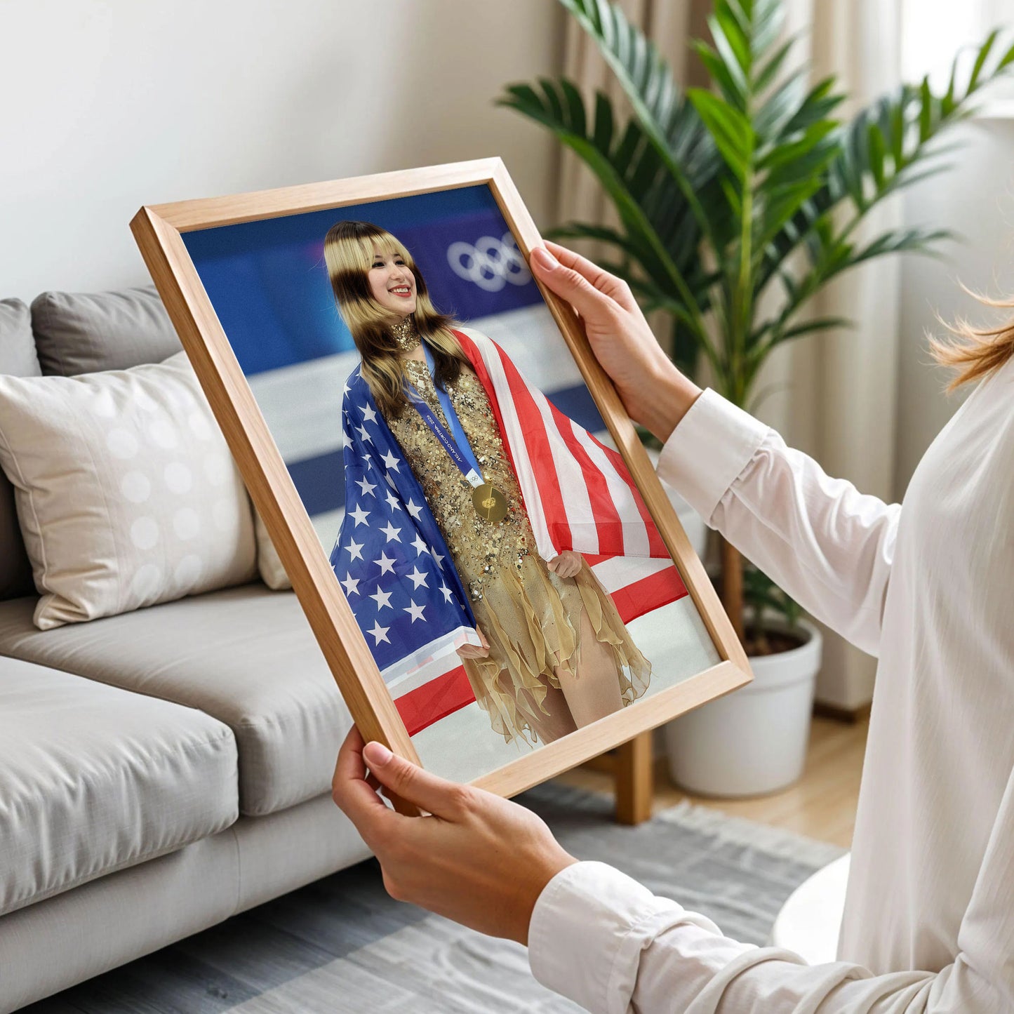 Alysa Liu Olympic 2026 Poster