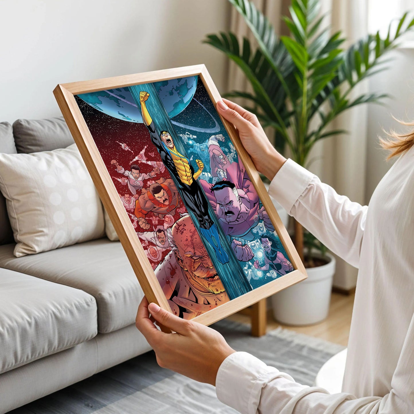 Invincible Comic Book Cover Art' Poster