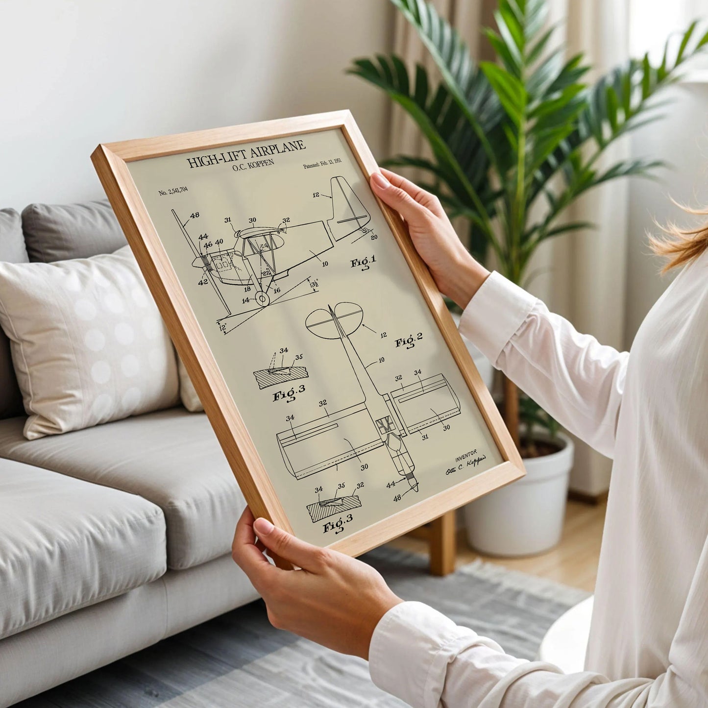Military Plane Poster