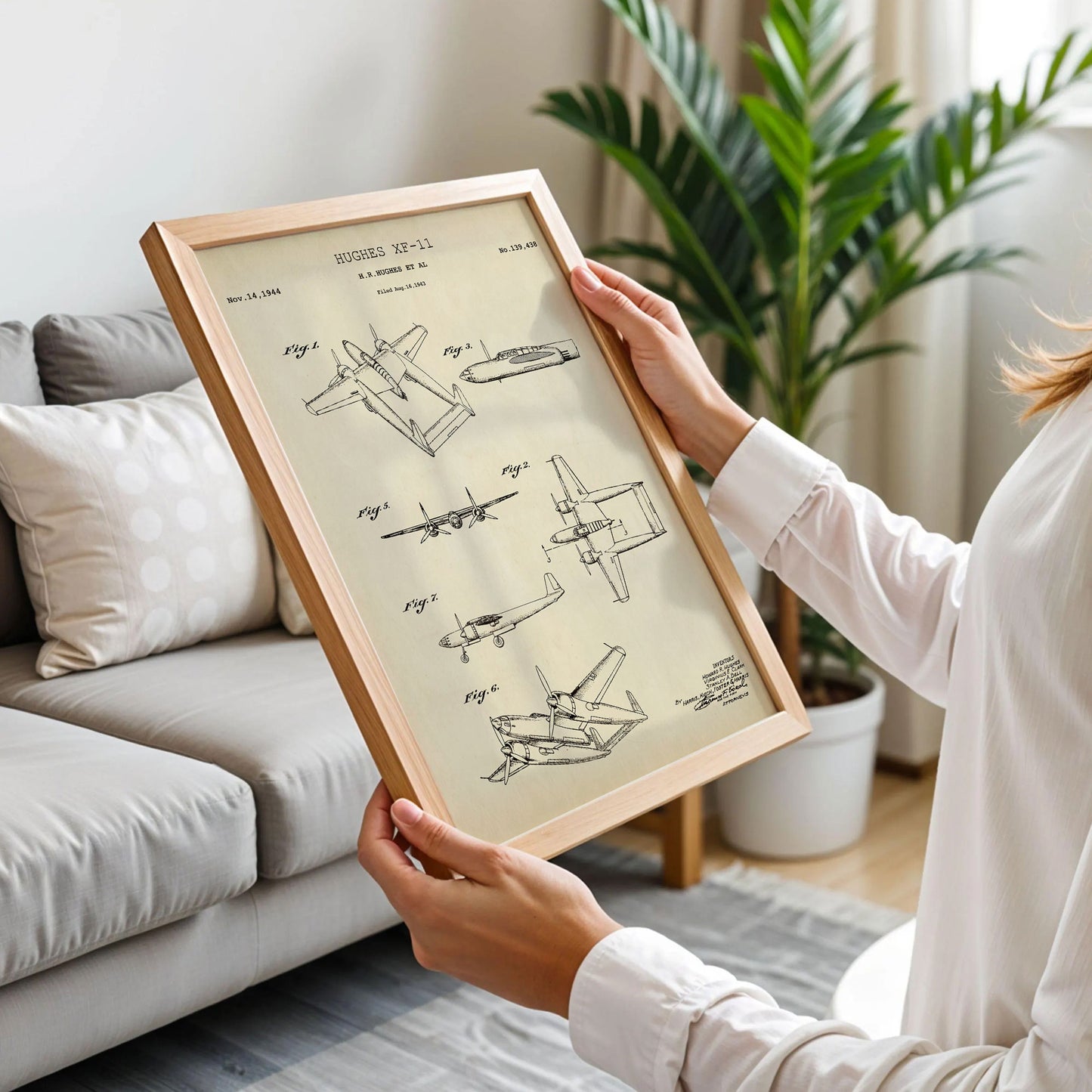 World War 2 Plane Poster