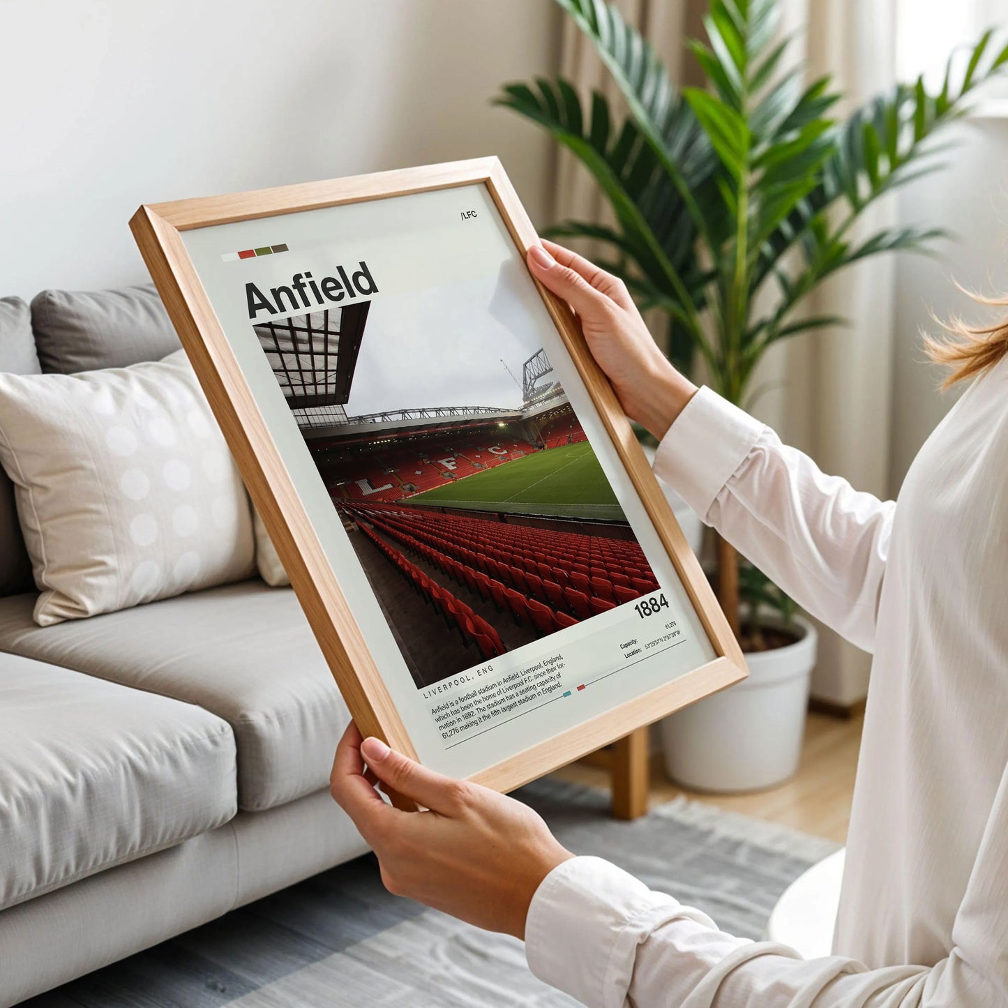 Anfield Stadium Poster