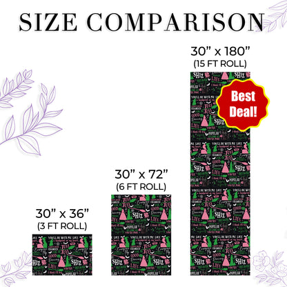 Shiz University Wrapping Paper Wizard Gift Wrap