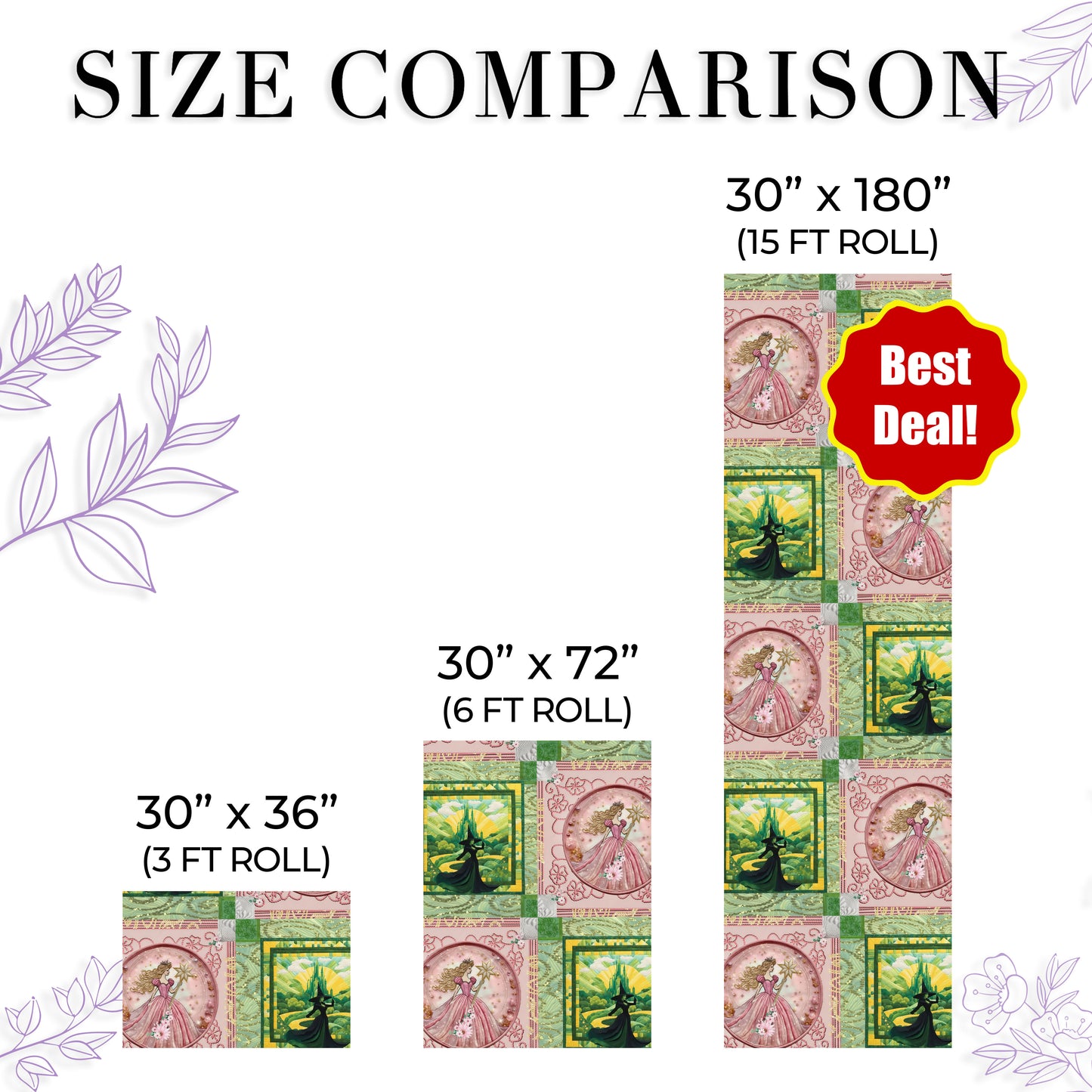 The Wicked Witch of the East Matte Gift Wrap