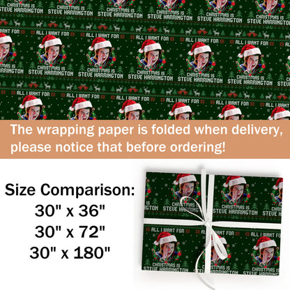 Joseph David Keery Wrapping Paper