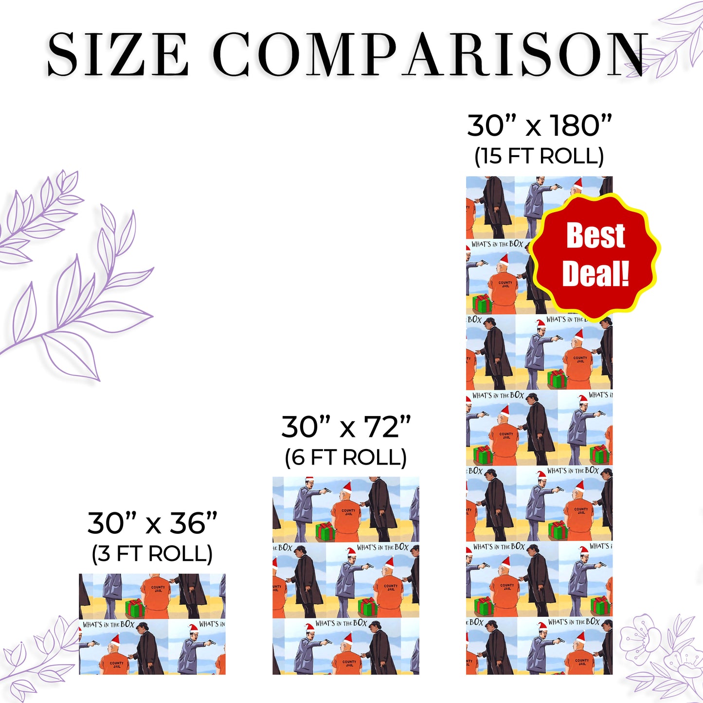 Se7en Wrapping Paper What’s in the Box Gift Wrap