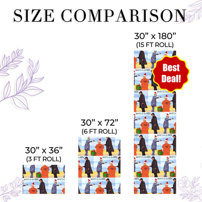 Se7en Wrapping Paper What’s in the Box Gift Wrap