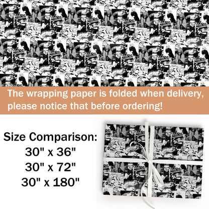 Jujutsu Kaisen Amine Holiday Gift Wrap