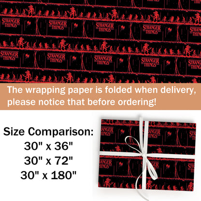 Stranger Things Wrapping Paper
