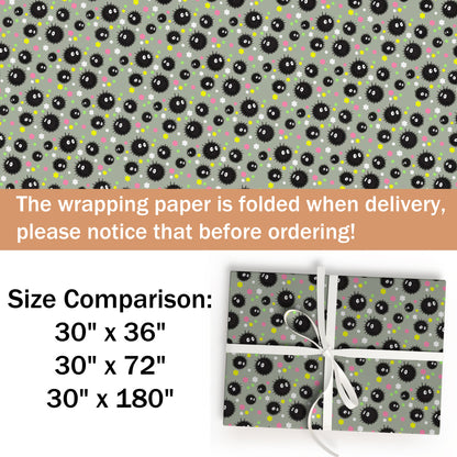 Soot Sprites Wrapping Papper