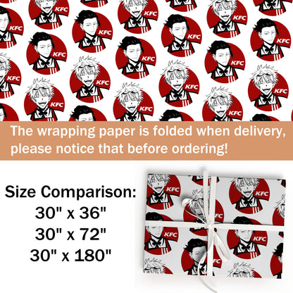 Jujutsu Kaisen KFC Wrapping Paper
