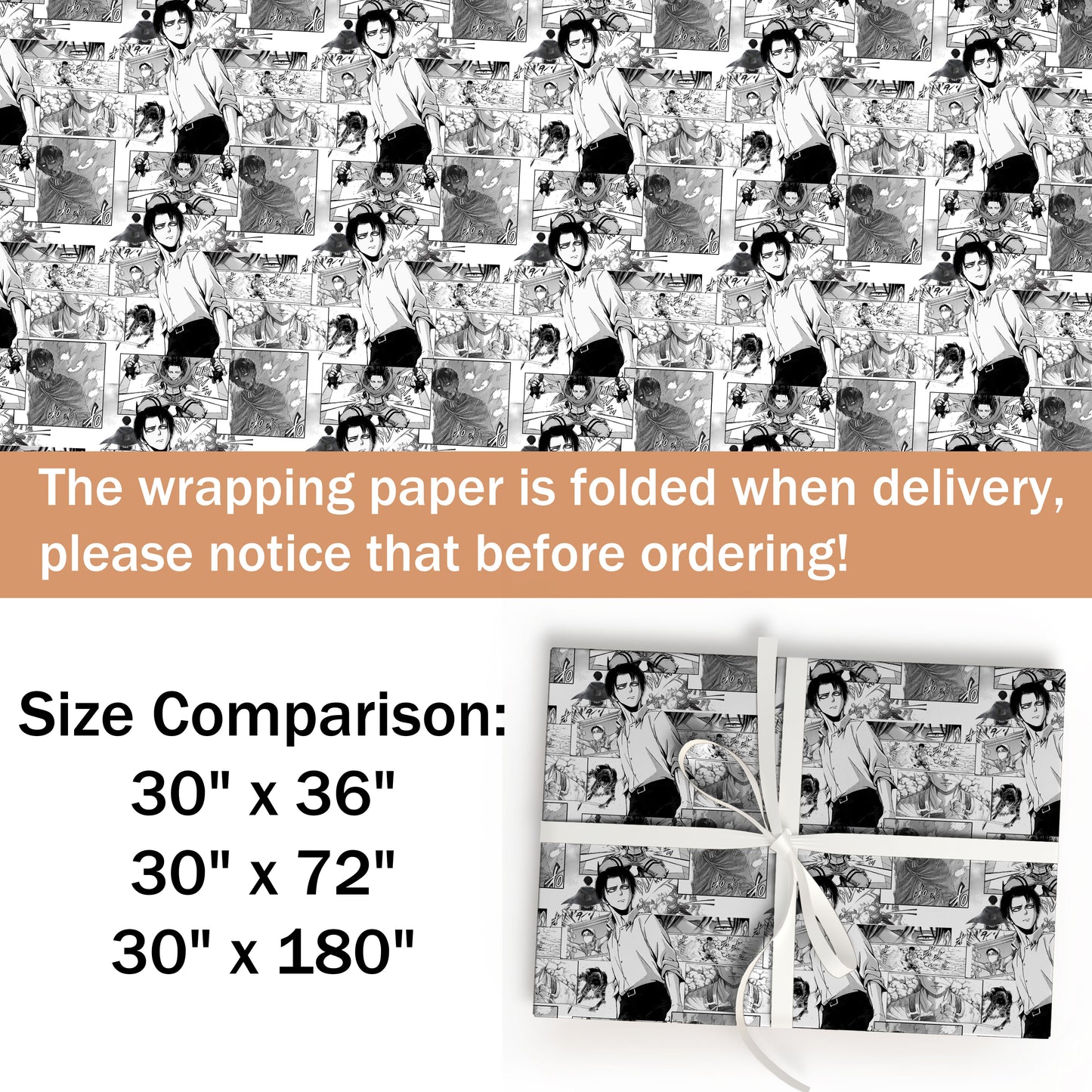 Attack on Titan Wrapping Paper