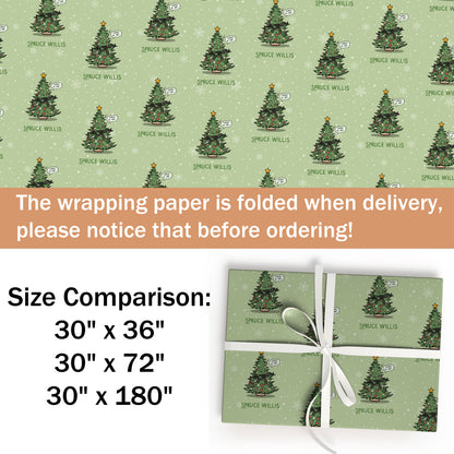 Yippee-ki-yay? ?Die Hard Christmas Wrapping Paper Sheet
