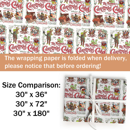 The Muppets Christmas Carol Wrapping Paper