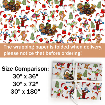 The Muppets Christmas Wrapping Paper Roll