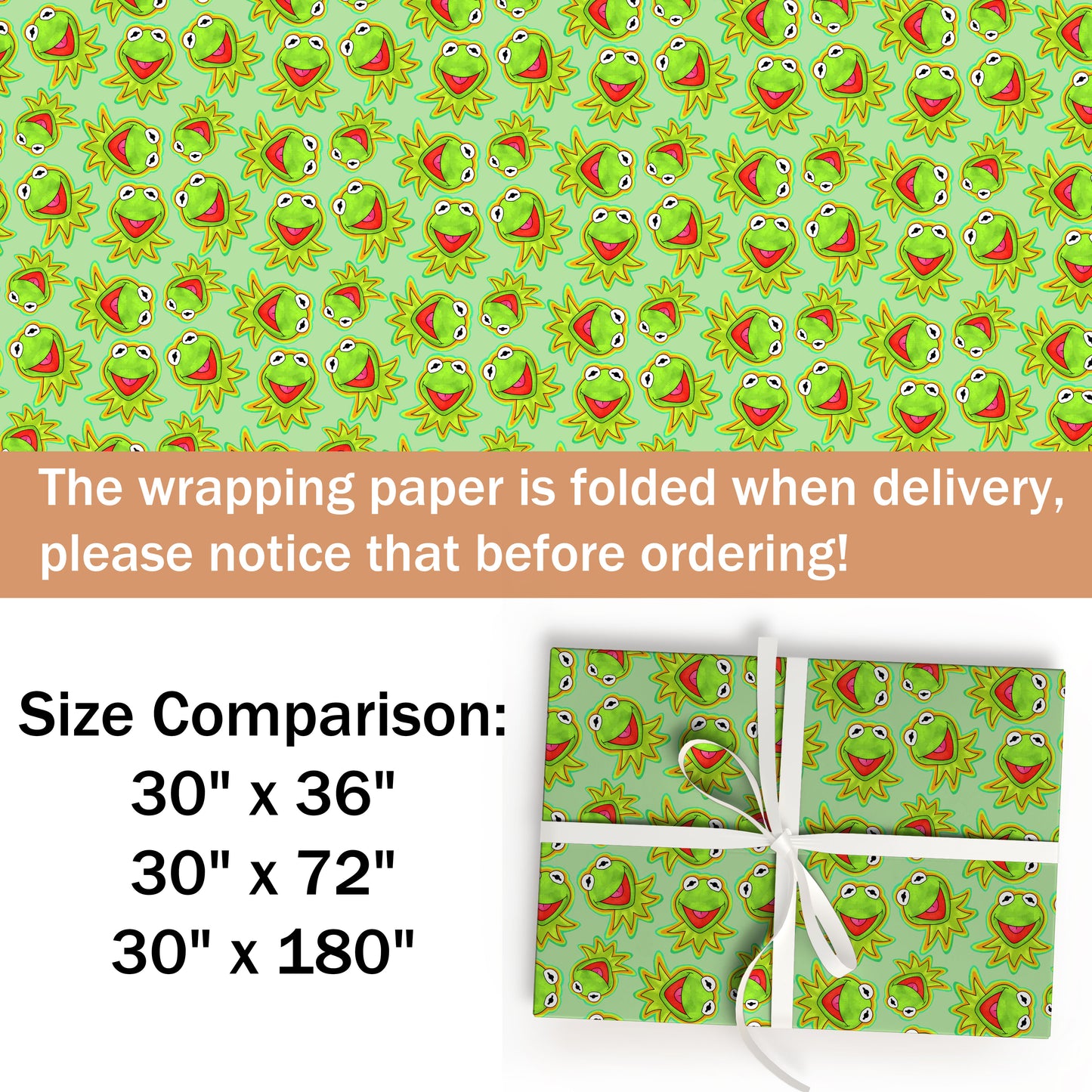 The Muppets Show Christmas Wrapping Paper