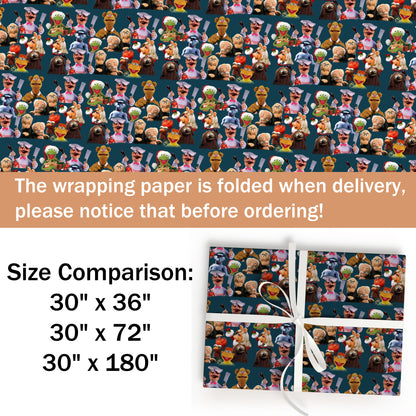 The Muppets Christmas Wrapping Paper Gifts