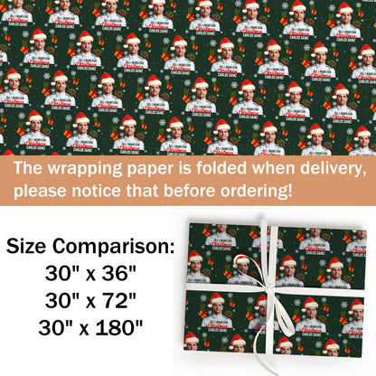 Carlos Sainz Wrapping Paper