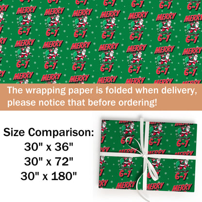 67 Meme Christmas Gift Wrap