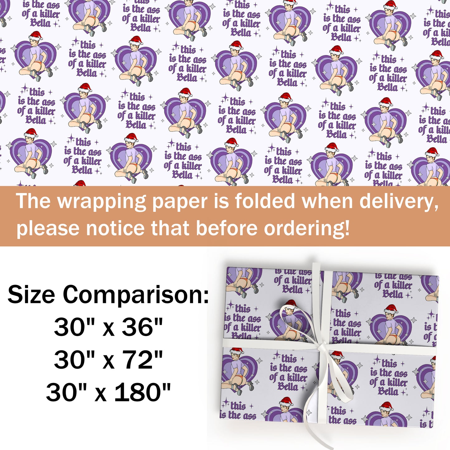 Edward Cullen Wrapping Paper Roll