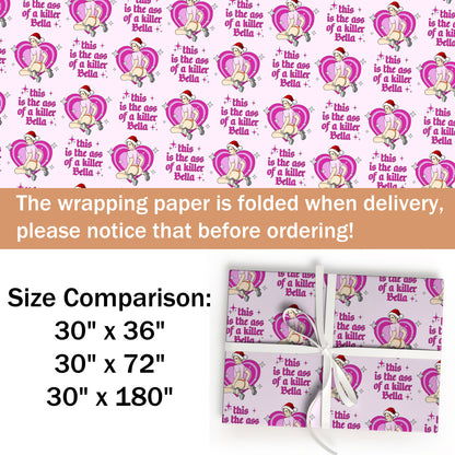 Edward Cullen Pink Wrapping Paper