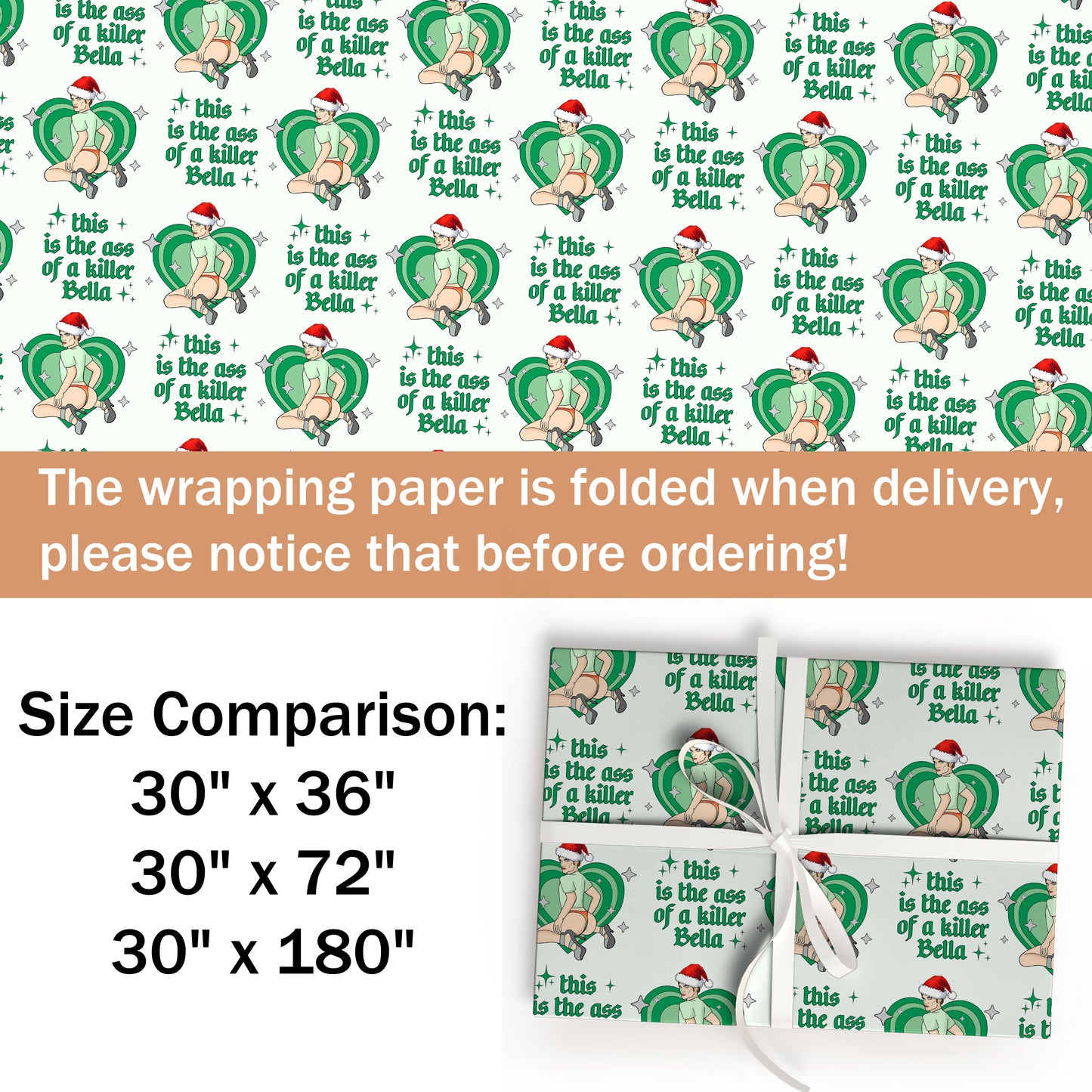 Edward Cullen Wrapping Paper