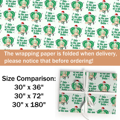 Edward Cullen Wrapping Paper