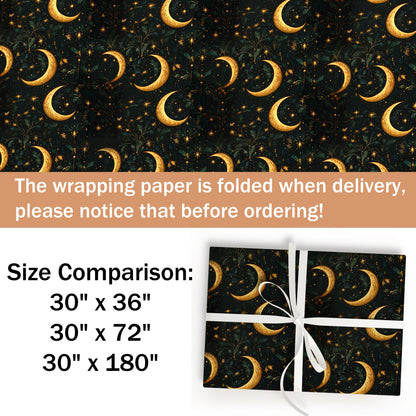 Dark Night Sky Wrapping Paper