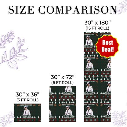 Buford T Justice Wrapping Paper