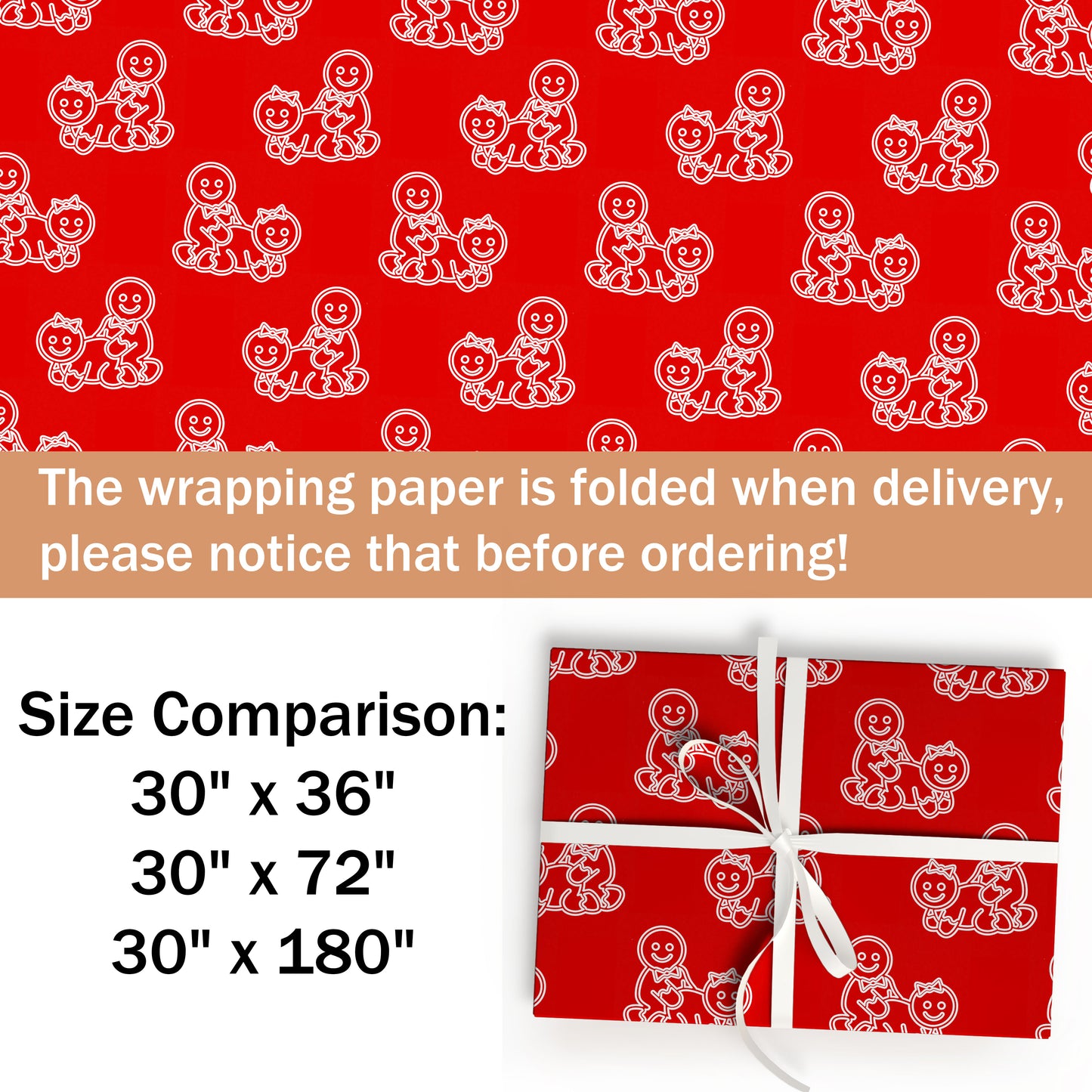 Funny Adult Christmas Wrapping Paper
