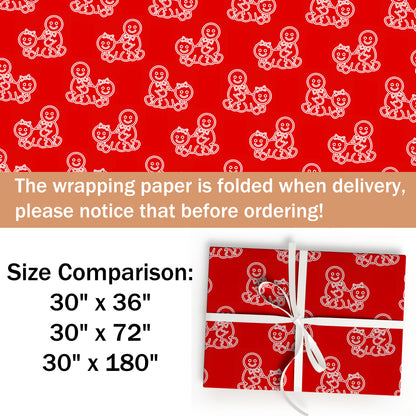Funny Adult Christmas Wrapping Paper