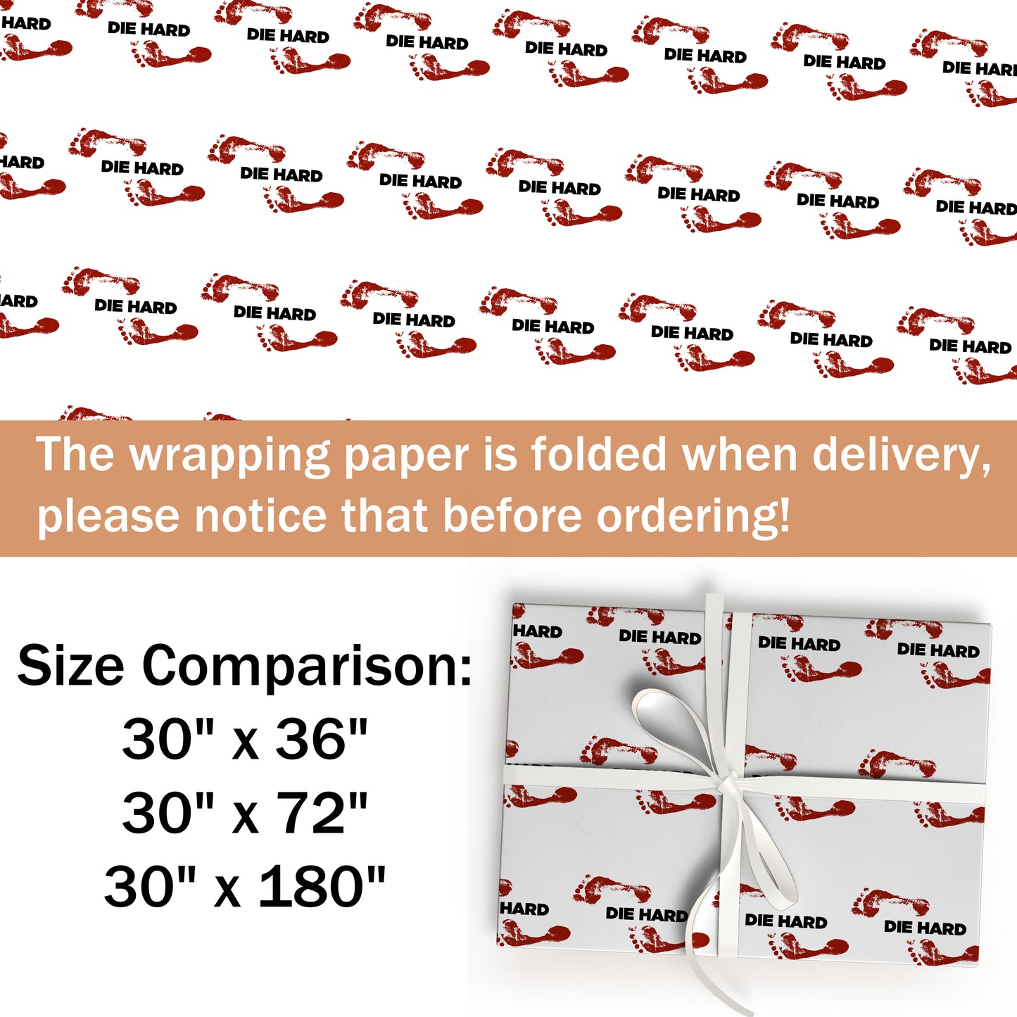 Yippee-ki-yay Die Hard Wrapping Paper