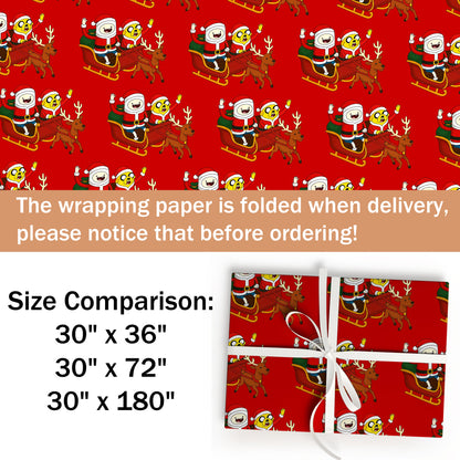 Adventure Time Christmas Wrapping Paper