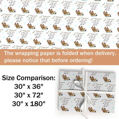 I Hope You Get All The Shit You Wanted Gift Wrap