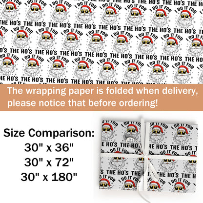 Cute Santa Christmas Wrapping Paper