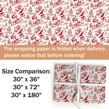 Christmas Santa Classic Wrapping Paper